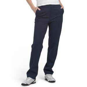 G/FORE twilight Cigarette Leg High Rise Stretch Trousers